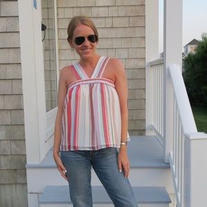 JACK by BB Dakota sleeveless babydoll top